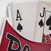 Blackjack 21 Embossed Metal Sign